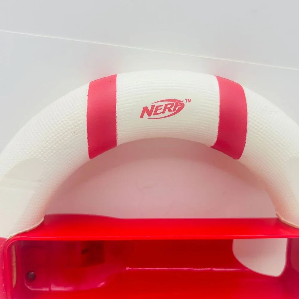 OEM White Red Nerf Wii Wheel Steering Accessory for Nintendo Wii Controller